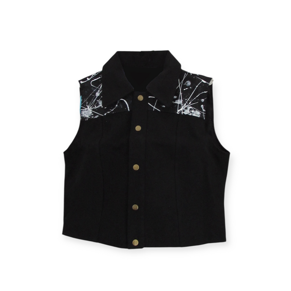 AIMEE VEST - DENIM