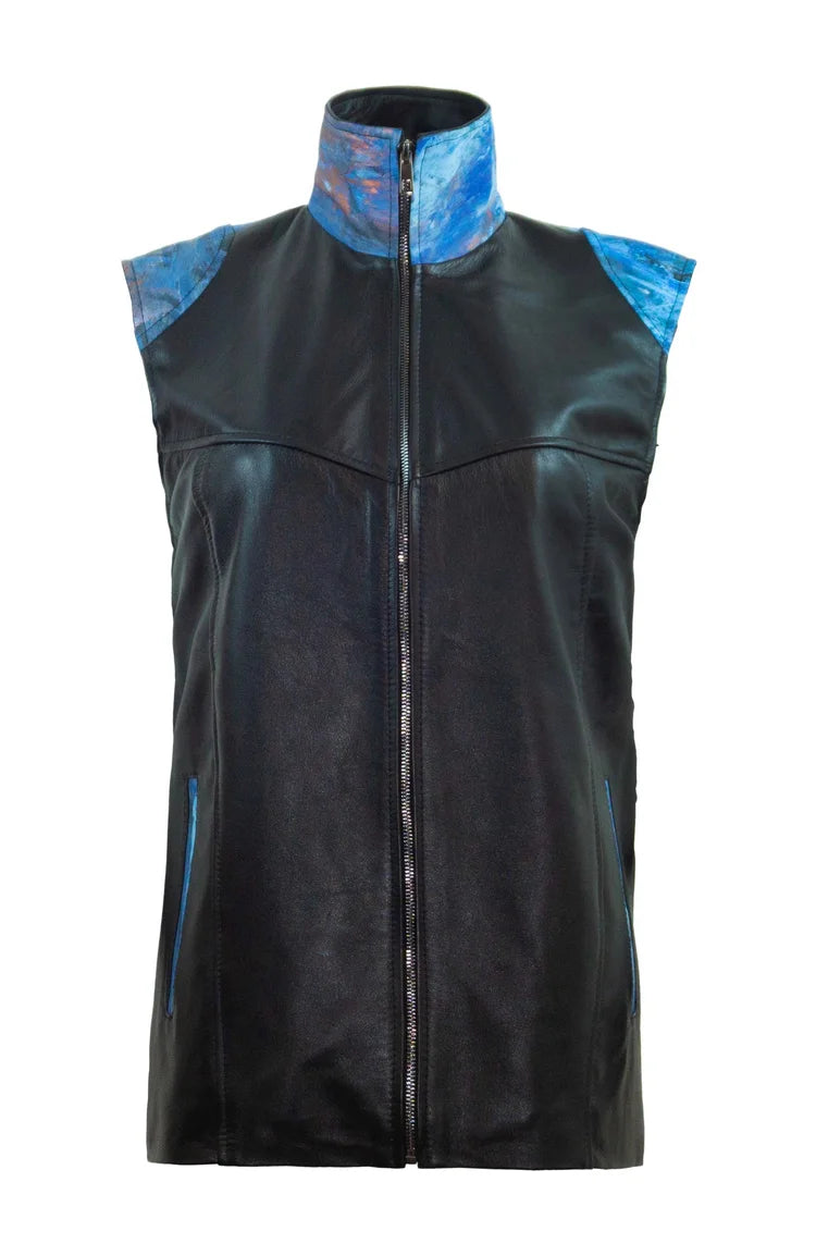 LORENZO VEST - LEATHER